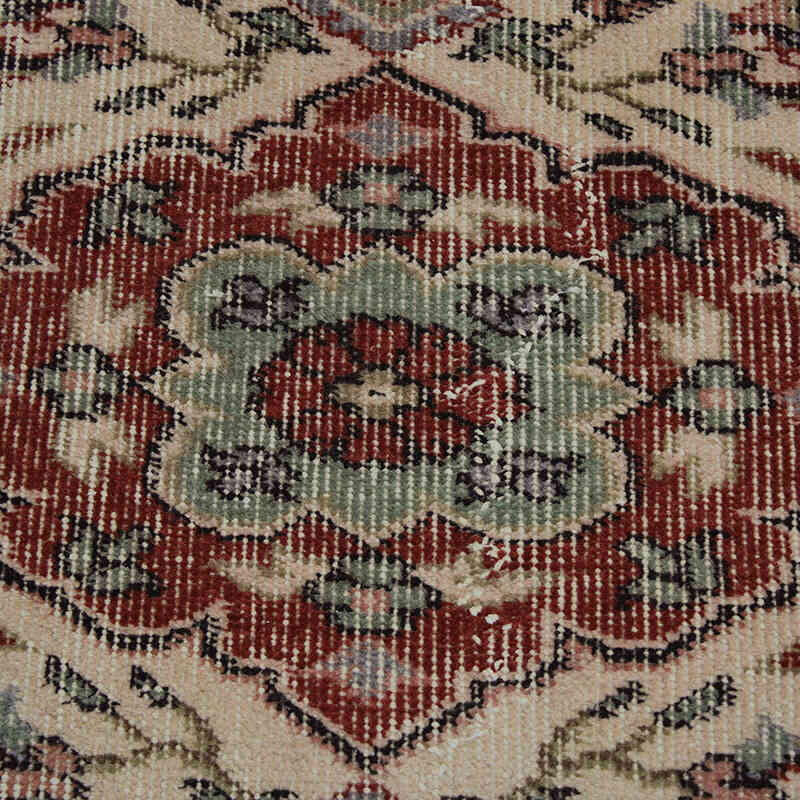 Vintage Turkish Hand-Knotted Rug - 5'  x 8' 6" (60" x 102") - K0082990