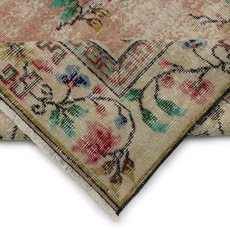 El Dokuma Vintage Halı - 154 cm x 266 cm - K0082991