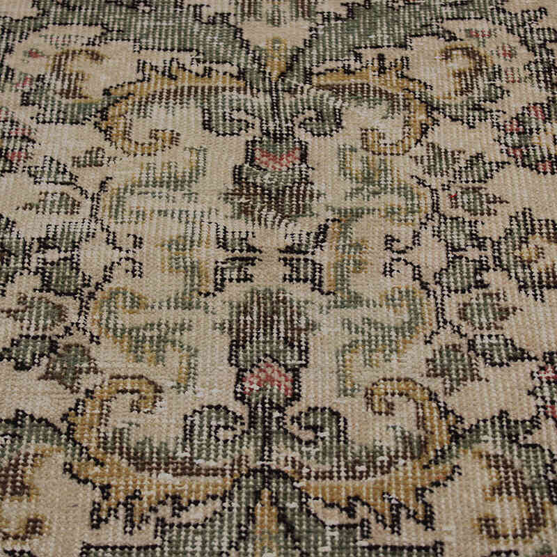 Alfombra Vintage Turca Anudada a Mano - 175 cm x 300 cm - K0082992
