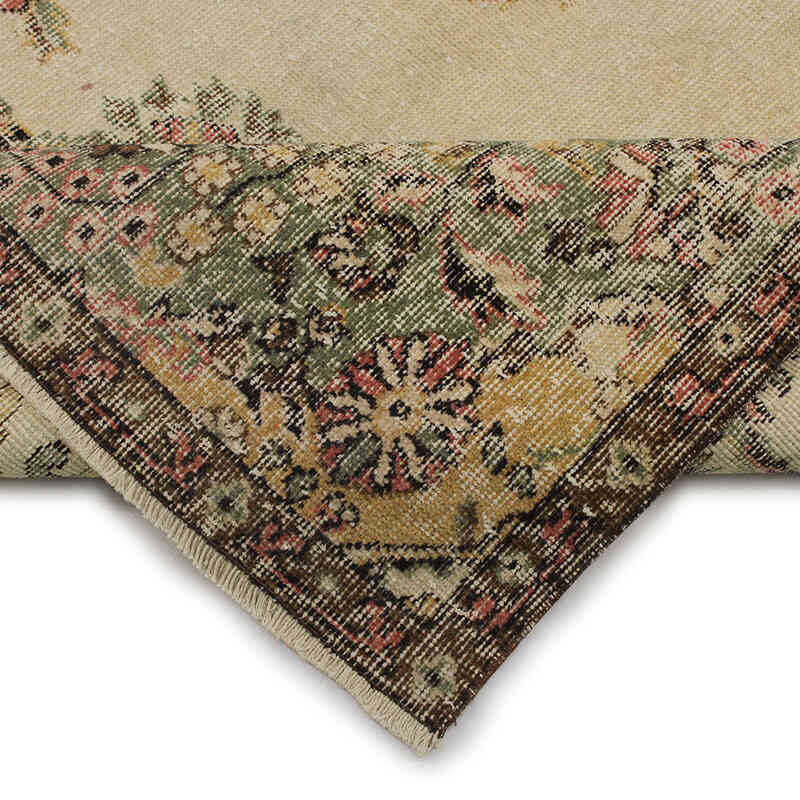 Alfombra Vintage Turca Anudada a Mano - 175 cm x 300 cm - K0082992