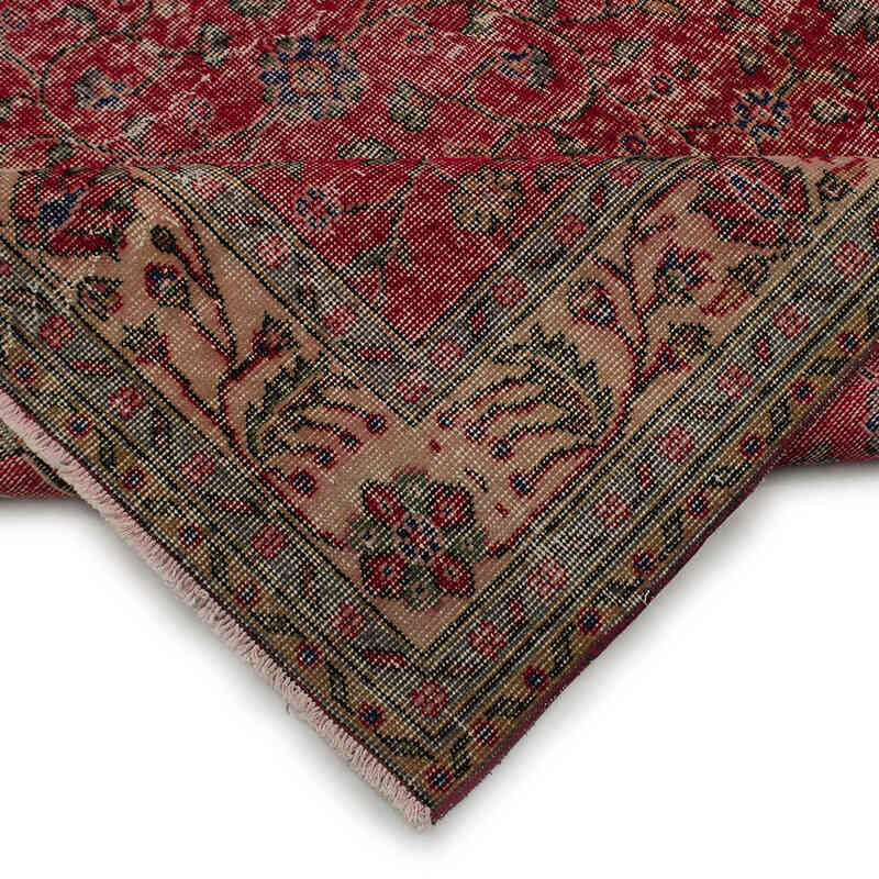 Vintage Turkish Hand-Knotted Rug - 6' 5" x 10'  (77" x 120") - K0082994