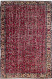 Alfombra Vintage Turca Anudada a Mano - 172 cm x 274 cm