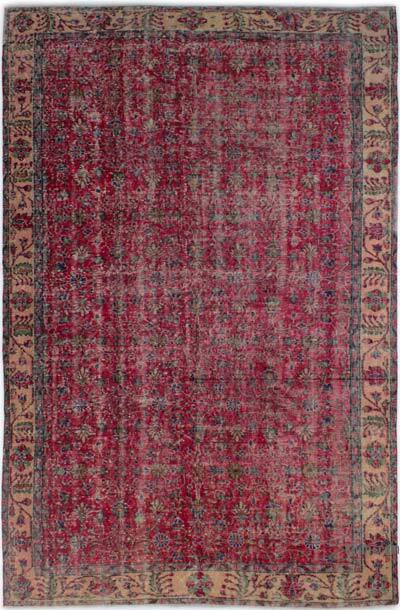 El Dokuma Vintage Halı - 172 cm x 274 cm