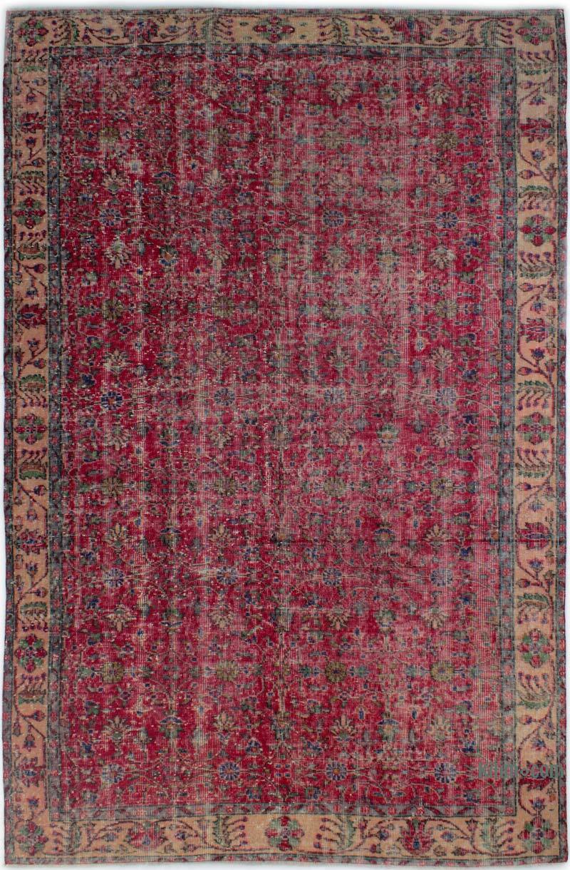 Alfombra Vintage Turca Anudada a Mano - 172 cm x 274 cm - K0082995