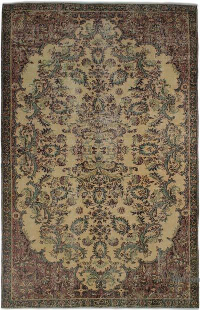 Alfombra Vintage Turca Anudada a Mano - 173 cm x 274 cm