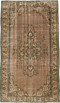 El Dokuma Vintage Halı - 185 cm x 316 cm