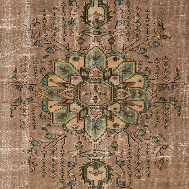Vintage Turkish Hand-Knotted Rug - 6' 1" x 10' 4" (73" x 124") - K0082998