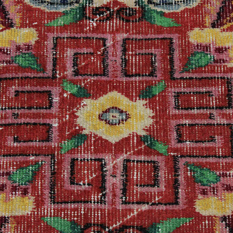 Alfombra Vintage Turca Anudada a Mano - 194 cm x 275 cm - K0083000