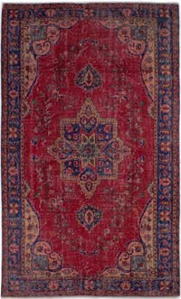 Alfombra Vintage Turca Anudada a Mano - 171 cm x 287 cm