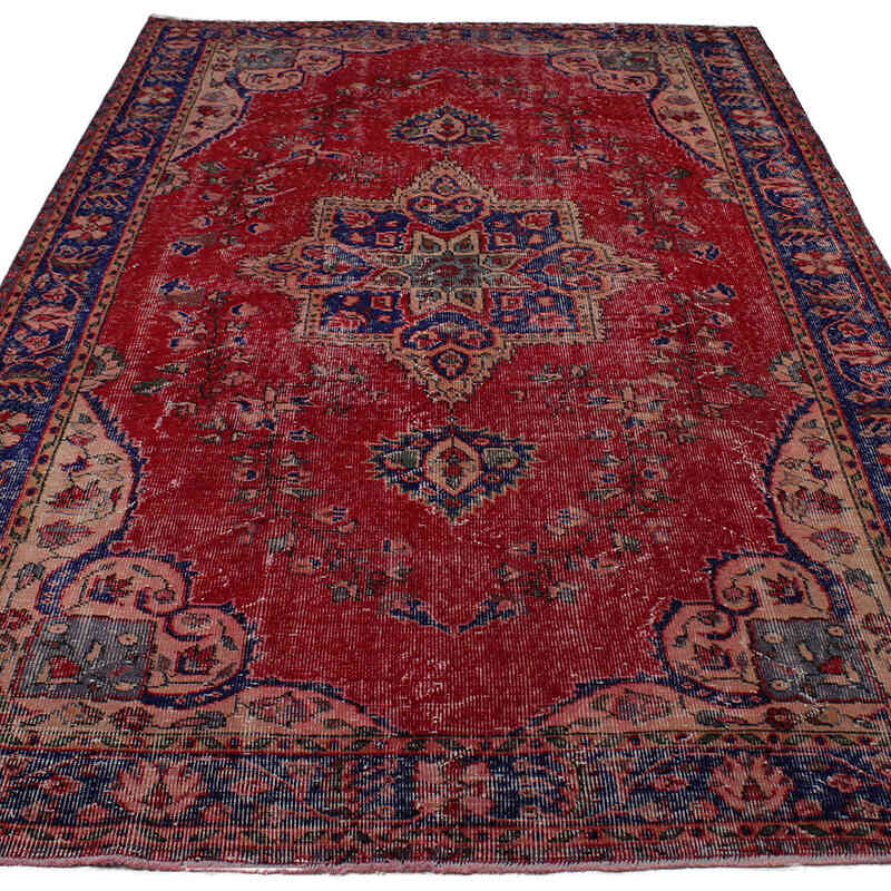 El Dokuma Vintage Halı - 171 cm x 287 cm - K0083002