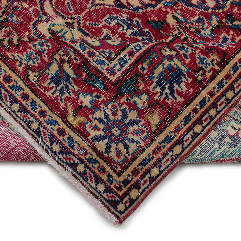 Alfombra Vintage Turca Anudada a Mano - 170 cm x 261 cm - K0083003