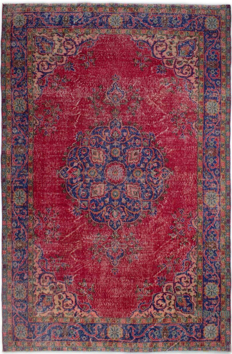 Vintage Turkish Hand-Knotted Rug - 6' 2" x 9' 7" (74" x 115") - K0083004