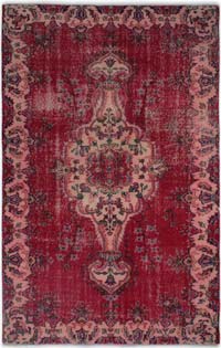 Alfombra Vintage Turca Anudada a Mano - 171 cm x 275 cm
