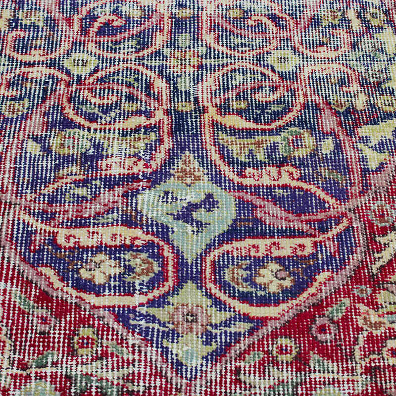 Vintage Turkish Hand-Knotted Rug - 5' 9" x 9'  (69" x 108") - K0083009