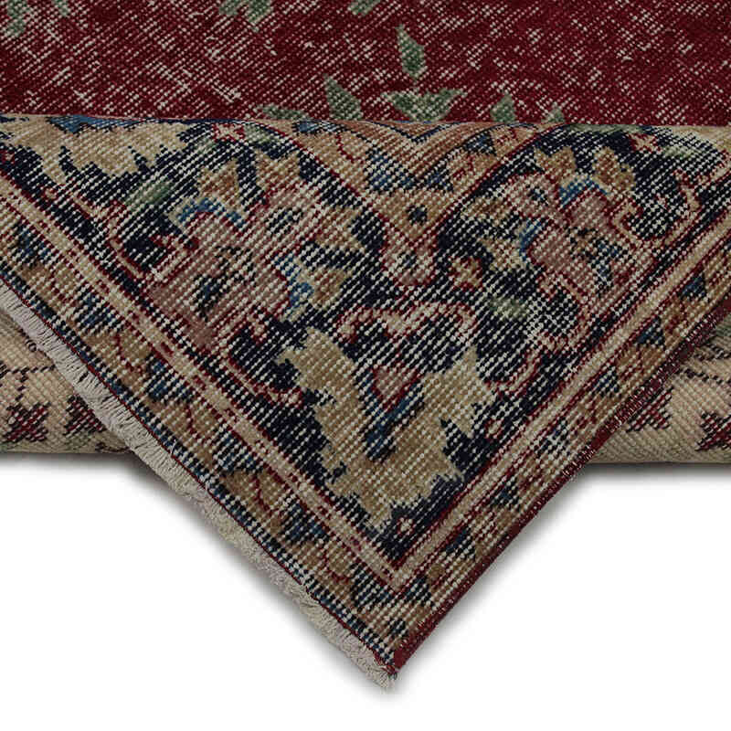 Alfombra Vintage Turca Anudada a Mano - 158 cm x 258 cm - K0083010