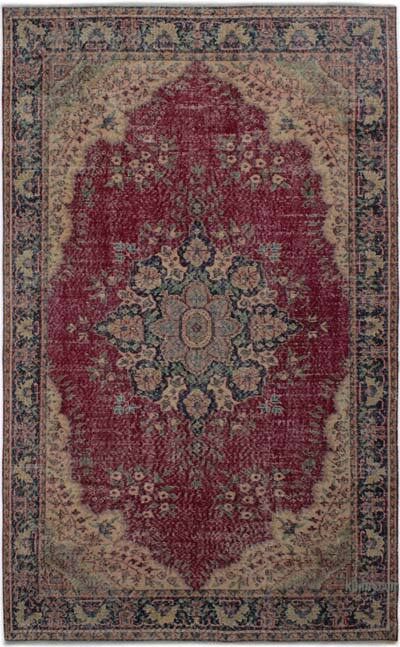 El Dokuma Vintage Halı - 158 cm x 258 cm