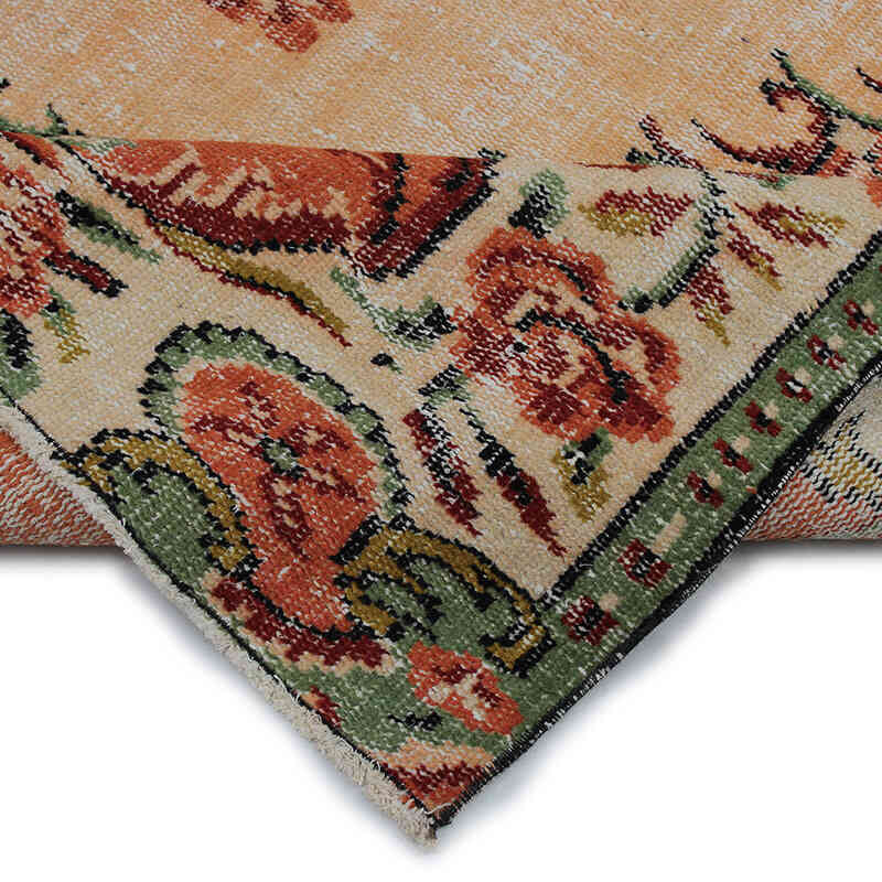Alfombra Vintage Turca Anudada a Mano - 168 cm x 245 cm - K0083012