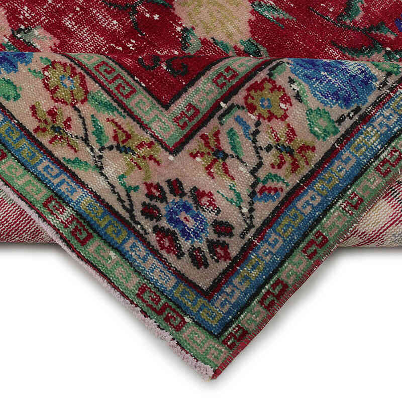 Vintage Turkish Hand-Knotted Rug - 5' 10" x 8' 10" (70" x 106") - K0083014