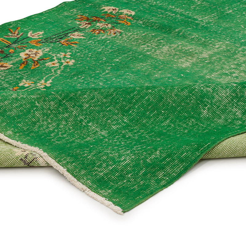 El Dokuma Vintage Halı - 164 cm x 262 cm - K0083016