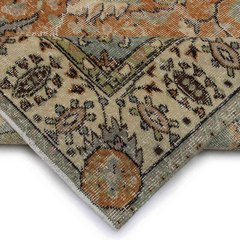 Alfombra Vintage Turca Anudada a Mano - 184 cm x 287 cm - K0083017