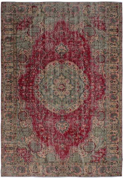 El Dokuma Vintage Halı - 175 cm x 252 cm