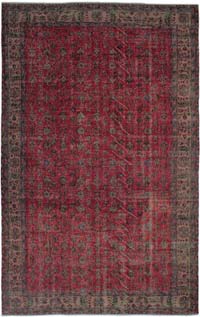 Alfombra Vintage Turca Anudada a Mano - 171 cm x 274 cm