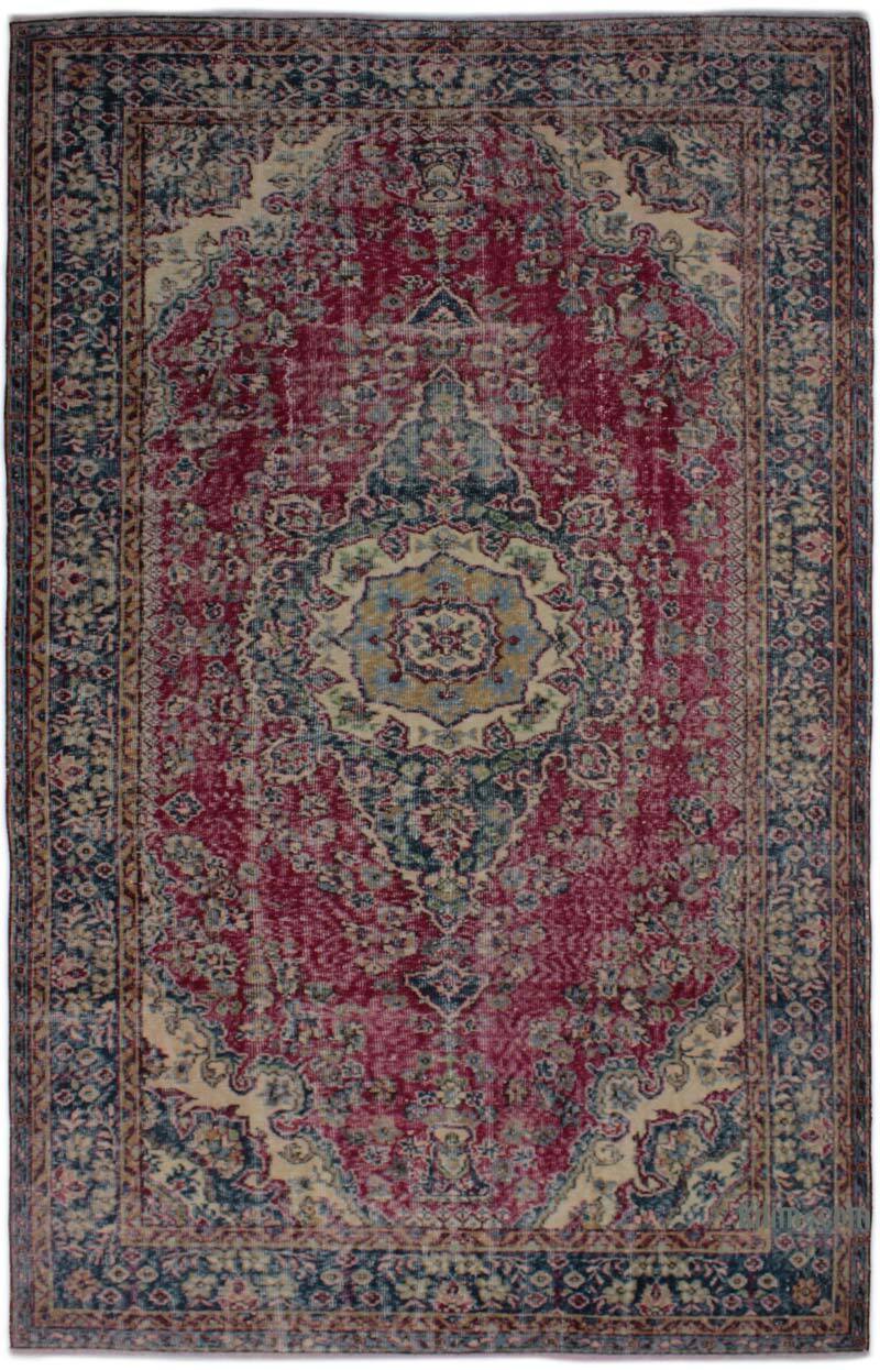 El Dokuma Vintage Halı - 171 cm x 269 cm - K0083023
