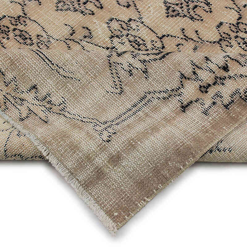 Alfombra Vintage Turca Anudada a Mano - 215 cm x 276 cm - K0083026