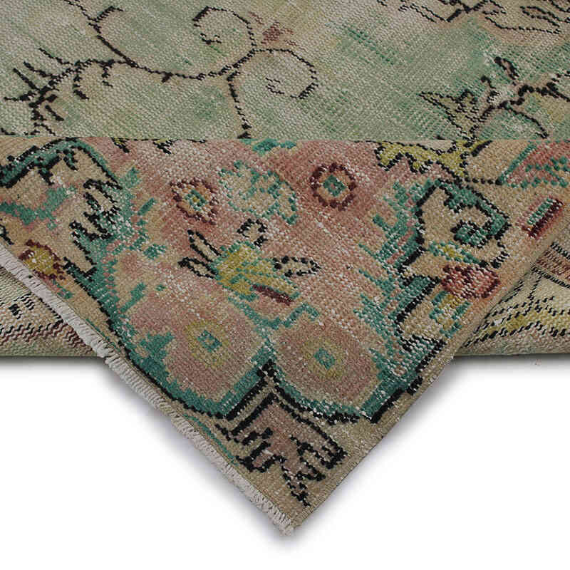 Vintage Turkish Hand-Knotted Rug - 5'  x 8' 5" (60" x 101") - K0083027