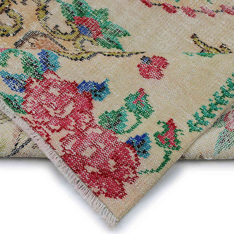 El Dokuma Vintage Halı - 152 cm x 238 cm - K0083028