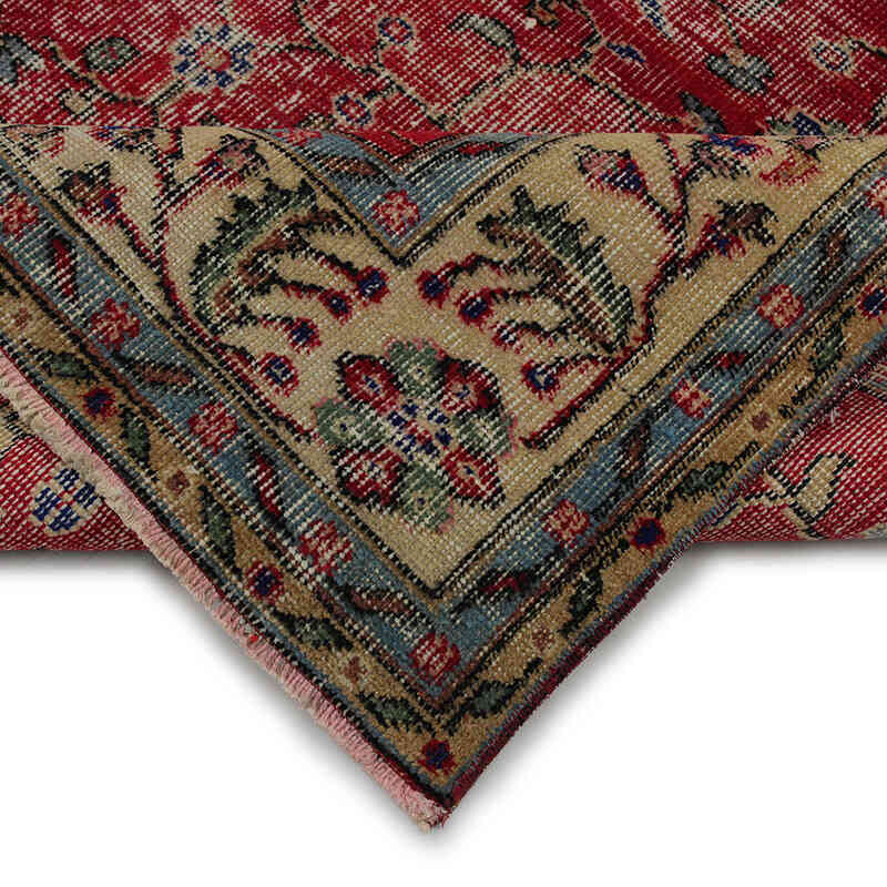 Alfombra Vintage Turca Anudada a Mano - 153 cm x 262 cm - K0083031