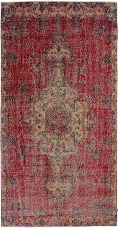 Alfombra Vintage Turca Anudada a Mano - 140 cm x 275 cm