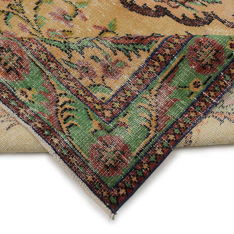 El Dokuma Vintage Halı - 169 cm x 260 cm - K0083033