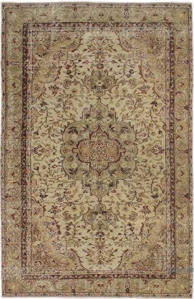 Alfombra Vintage Turca Anudada a Mano - 153 cm x 237 cm