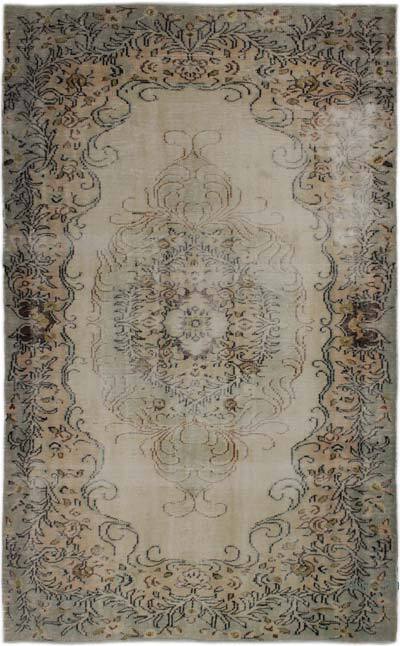 Alfombra Vintage Turca Anudada a Mano - 171 cm x 278 cm