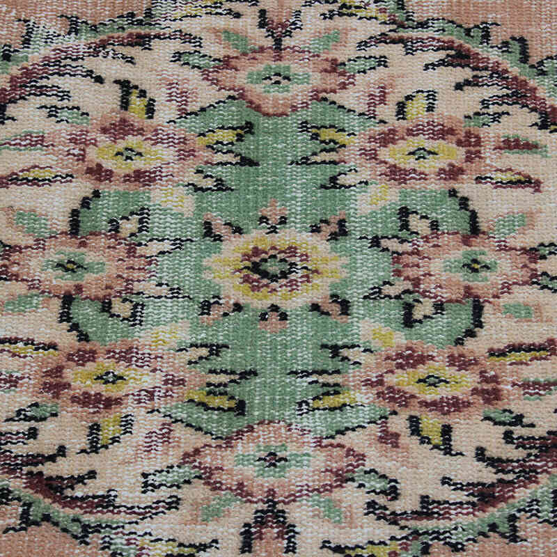 Vintage Turkish Hand-Knotted Rug - 5' 5" x 8'  (65" x 96") - K0083041