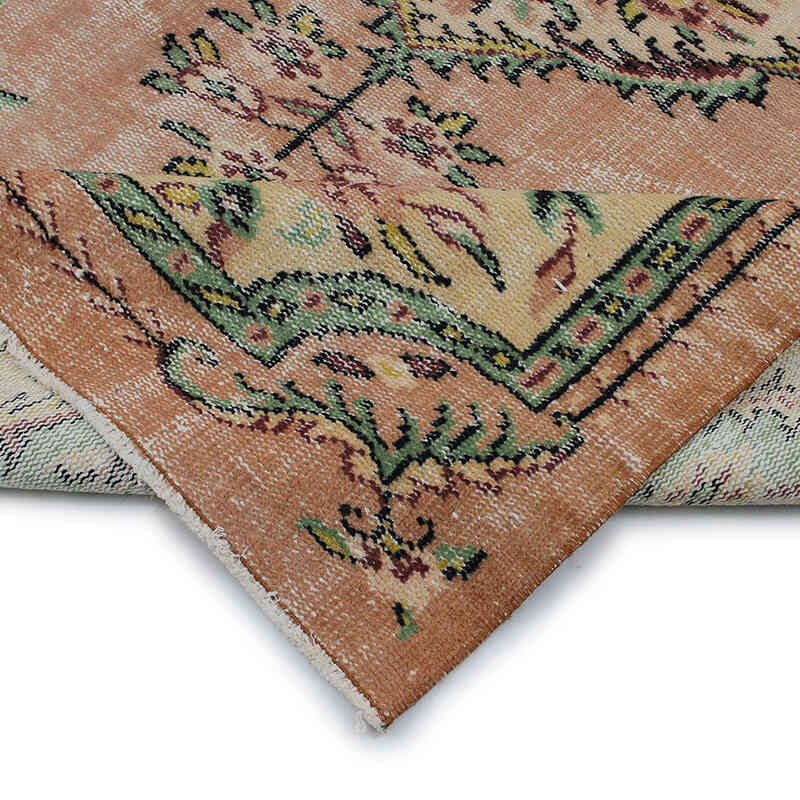 Vintage Turkish Hand-Knotted Rug - 5' 5" x 8'  (65" x 96") - K0083041