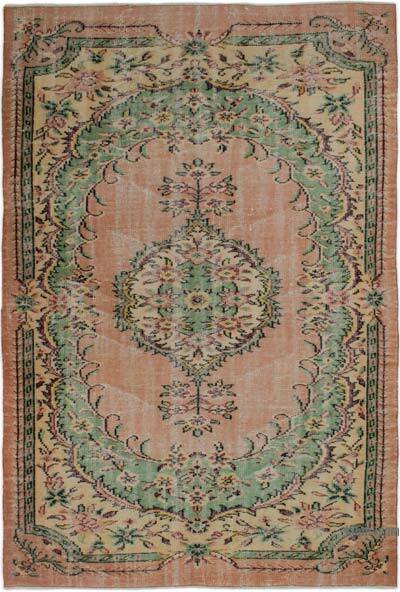 Alfombra Vintage Turca Anudada a Mano - 165 cm x 245 cm