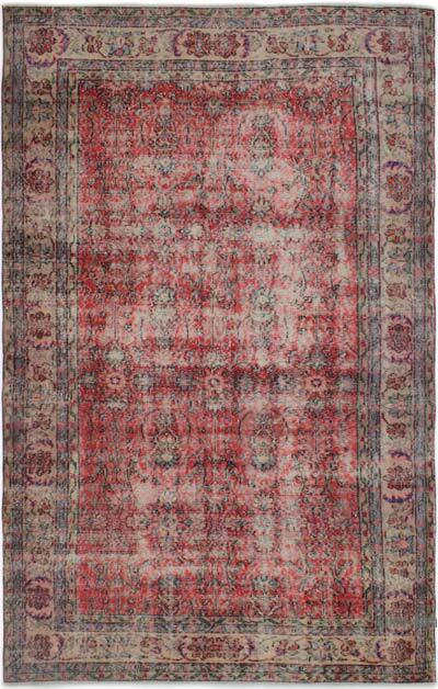 El Dokuma Vintage Halı - 187 cm x 300 cm