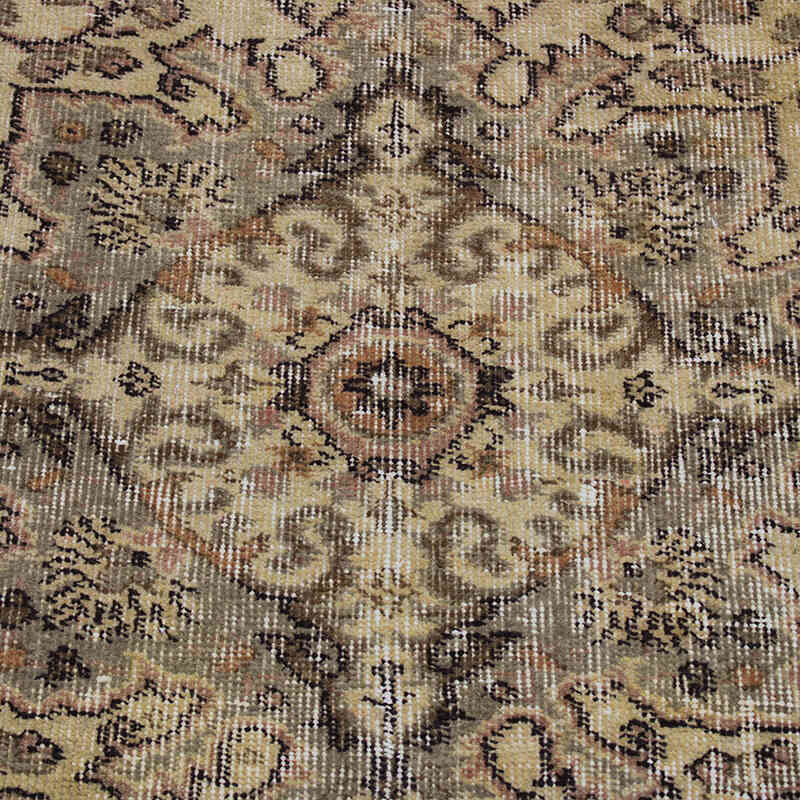 Alfombra Vintage Turca Anudada a Mano - 164 cm x 260 cm - K0083043