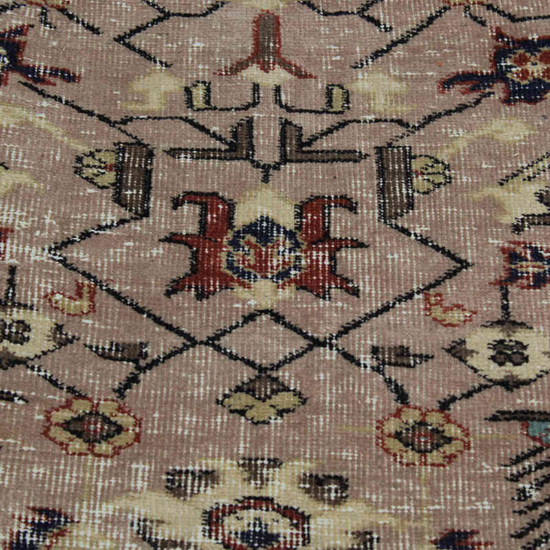Vintage Turkish Hand-Knotted Rug - 5' 7" x 8' 11" (67" x 107") - K0083045