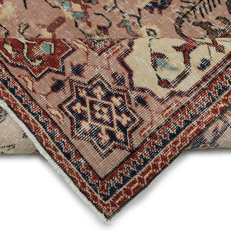 Vintage Turkish Hand-Knotted Rug - 5' 7" x 8' 11" (67" x 107") - K0083045