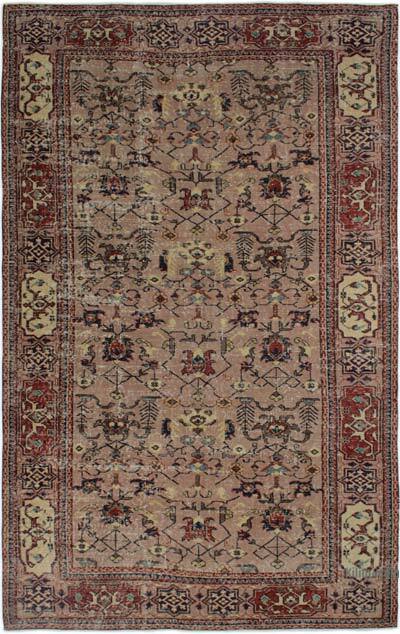 Alfombra Vintage Turca Anudada a Mano - 170 cm x 272 cm