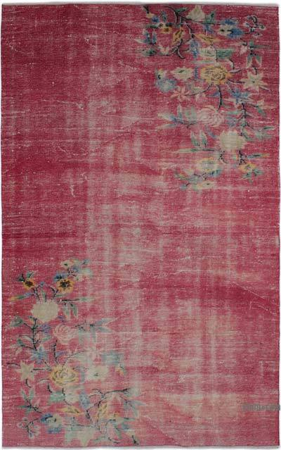 El Dokuma Vintage Halı - 152 cm x 245 cm