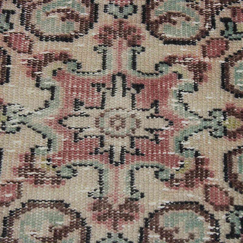 El Dokuma Vintage Halı - 142 cm x 256 cm - K0083049