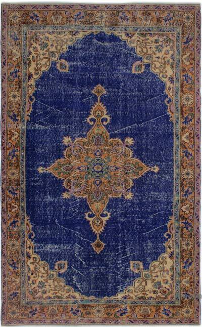 Alfombra Vintage Turca Anudada a Mano - 158 cm x 257 cm