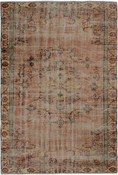 El Dokuma Vintage Halı - 164 cm x 248 cm