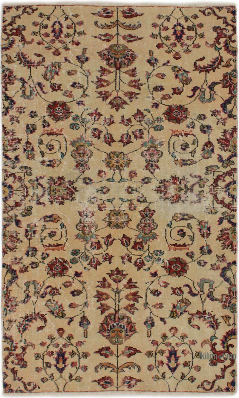 Vintage Turkish Hand-Knotted Rug - 3' 6" x 5' 10" (42" x 70") - K0083053