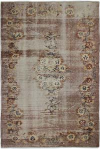El Dokuma Vintage Halı - 194 cm x 288 cm