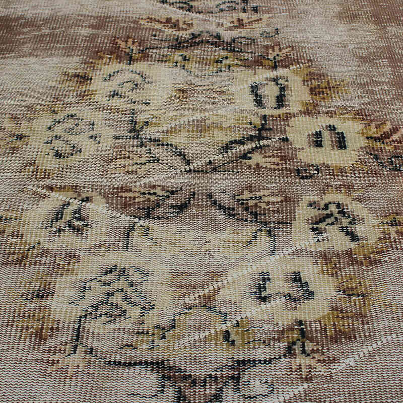 Vintage Turkish Hand-Knotted Rug - 6' 4" x 9' 5" (76" x 113") - K0083057